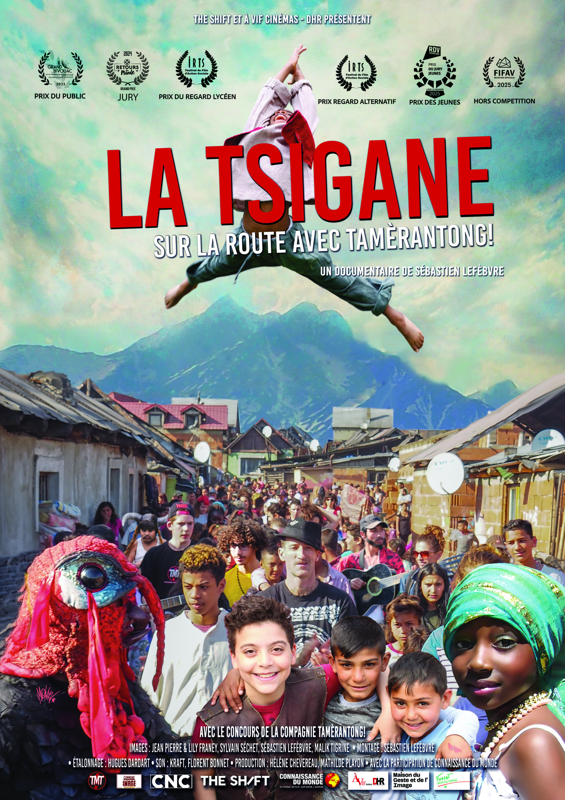 Affiche du film La Tsigane, Sur La Route Avec Tamèrantong!